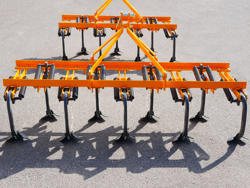 cultivator 215cm tiller with springs for soil preparation mod de 215 9 v