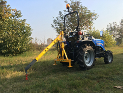 hydraulic crane for small tractors el 200