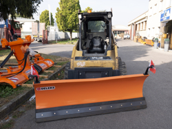 snow plow for up to 3 0 ton skid steer loaders ln 220 m