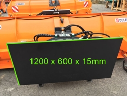 snowplough for wheel loaders ssh 04 2 6 w