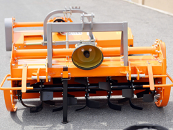 heavy rotavator tiller for tractors working width 180cm for soil preparation mod dfh 180