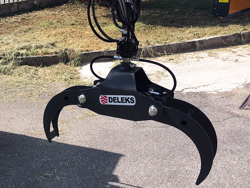 log grapple with rotator for mini diggers and forest cranes dk 10 gr 10