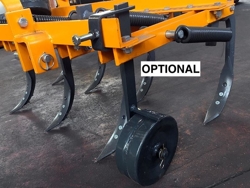 cultivator 215cm tiller with springs for soil preparation mod de 215 9 v
