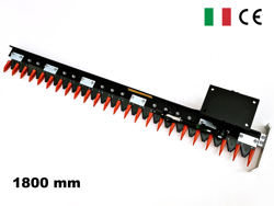 tractor mounted hedge cutter airone 180 tr