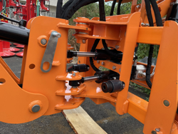 universal backhoe with bucket for agricultural tractors mod drs 2000