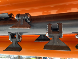 adjustable sideshift flail mower for 60 100hp tractors shredder mulcher grizzly 200