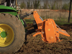 medium heavy rotavator tiller for tractor working width 150cm manuall sideshift mod dfm 150