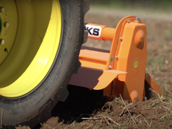 medium heavy rotavator tiller for tractor working width 150cm manuall sideshift mod dfm 150