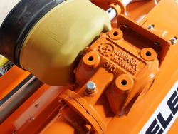 mulcher for compact tractors 100cm shredder mower with hammers lince 100