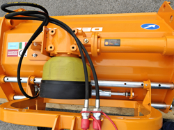 adjustable sideshift flail mower 180cm for 40 70hp tractors shredder mulcher lincione 180 sph