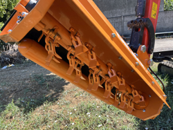 forestry mulcher of 80cm for mini excavators hydraulic shredder mod ars 80