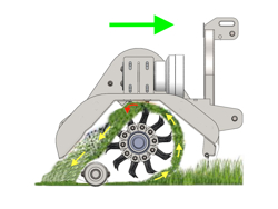 flail mower 160cm for 40 60hp tractors shredder mulcher lincione 160