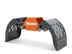 stone and sorting grapple for mini diggers and forest cranes dkp 10