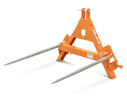hey bale fork for small traktors dk 8