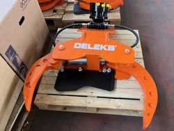 tree shear log grapple for mini excavators cf 11r