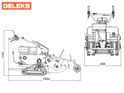 flail mower smart 800 tr