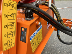 hydraulic hedge bush cutter for tractor falco hw