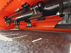 adjustable sideshift mower for tractors shredder mulcher cervo 160