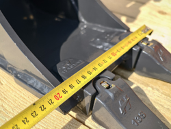 bucket for miniexcavator bhb 200 s30