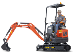mini excavator 1 ton s120