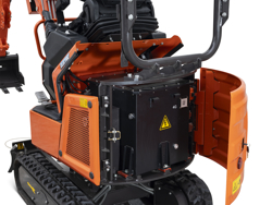 mini excavator 1.1 ton e110