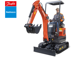 mini excavator 1 ton s120