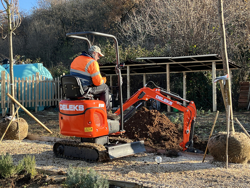 mini excavator 1 ton m100