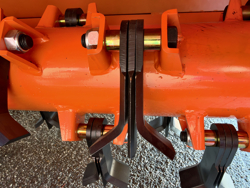 mower for tractors shredder mulcher bison 260