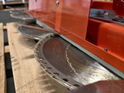 circular saw blade attachment for excavators and hedge cutters hrdisc3