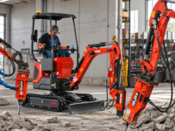 mini excavator z110se