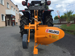 enkel plog för traktorer såsom iseki kubota dp 18