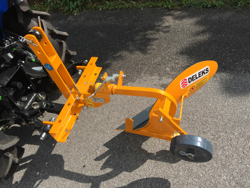 enkel plog för traktorer såsom iseki kubota dp 18