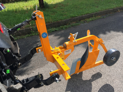 enkel plog för traktorer såsom iseki kubota dp 18