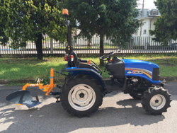 enkel plog för traktorer såsom iseki kubota dp 18