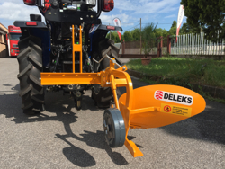 enkel plog för traktorer såsom iseki kubota dp 18