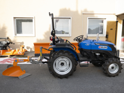 enkel plog med hjul för traktorer som yanmar iseki dp 20