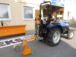 enkel plog med hjul för traktorer som yanmar iseki dp 20
