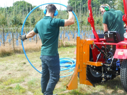 1 tands harv för traktorer som kubota mod dr 30