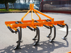 7 pinners kultivator med gåsfotskär arbetsbredd 165cm kultivator för traktor mod de 165 7 v