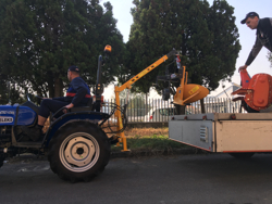 hydraulkran för kompakttraktorer el 200