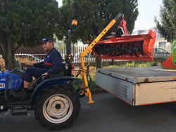 hydraulkran för kompakttraktorer el 200