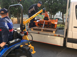 hydraulkran för kompakttraktorer el 200