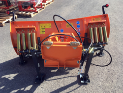 frontalt snöblad med universell platta till traktor ln 175 a