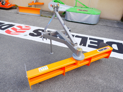 vägskrapa 130cm för bakmontering på traktor mod dl 130