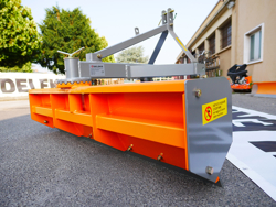 vägskrapa 130cm för bakmontering på traktor mod dl 130