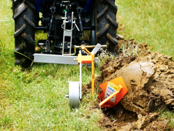 enkel plog för traktor som kubota eller iseki dp 16