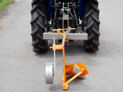 enkel plog för traktor som kubota eller iseki dp 16