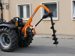 jordborr för traktor med pto axel mod l 50