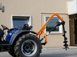 jordborr för traktor med pto axel mod l 50