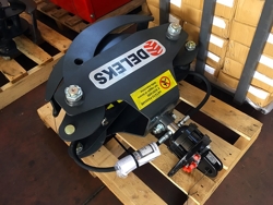 timmergrip med rotator for mini grävmaskiner och skogskranar dk10 gr10